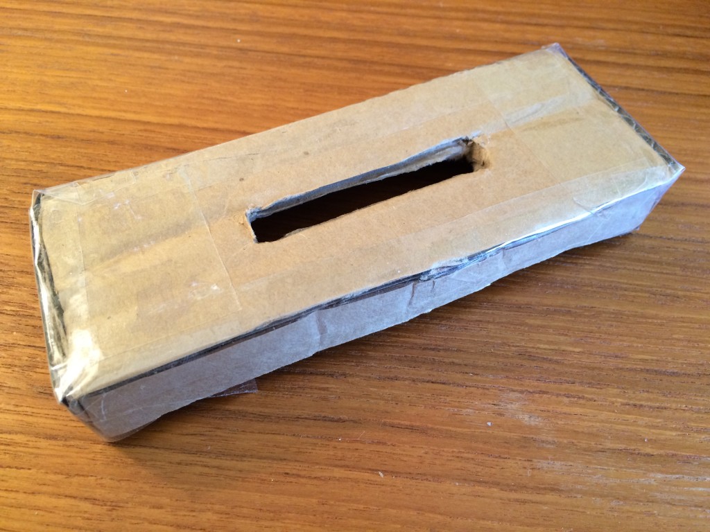 Cardboard prototype 3