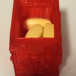 3D print pill box - lego (2)